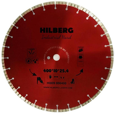 Алмазный диск Hilberg Industrial Hard 400 мм