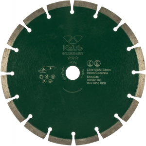 Алмазный диск KEOS Standart сегментный (бетон) 230 мм