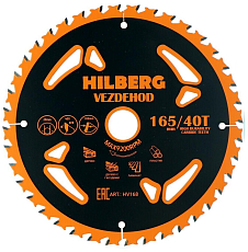 Пильный диск Hilberg Vezdehod Reverse 165 мм (20/40T) 