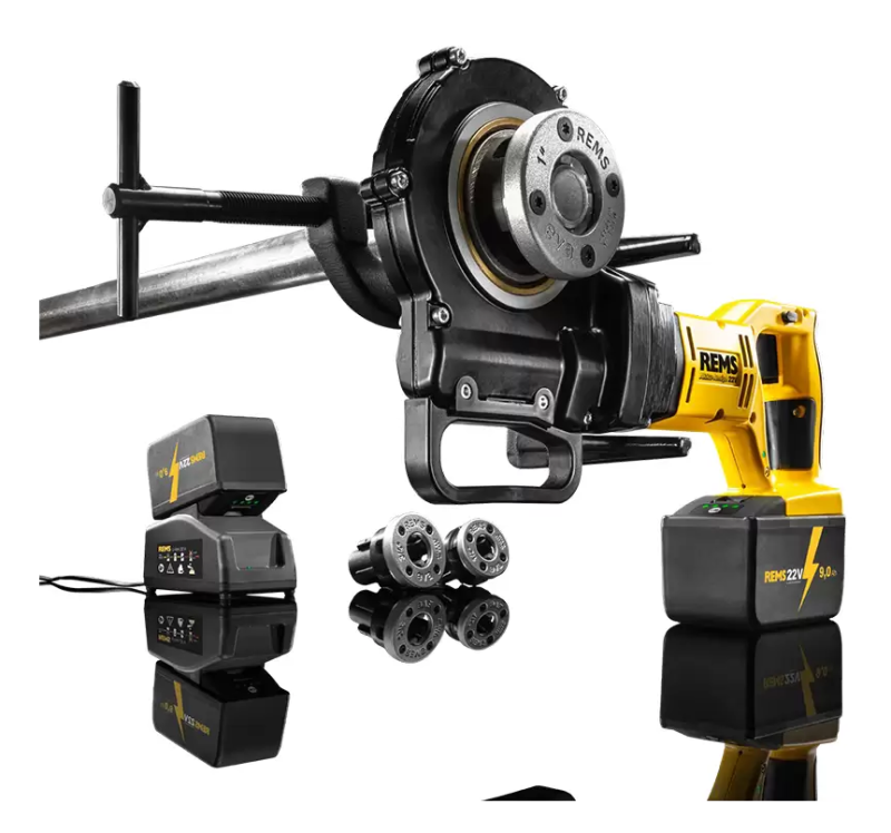 Аккумуляторный резьбонарезной клупп Rems Akku-Аmigo 22V (M20+25+32), артикул 