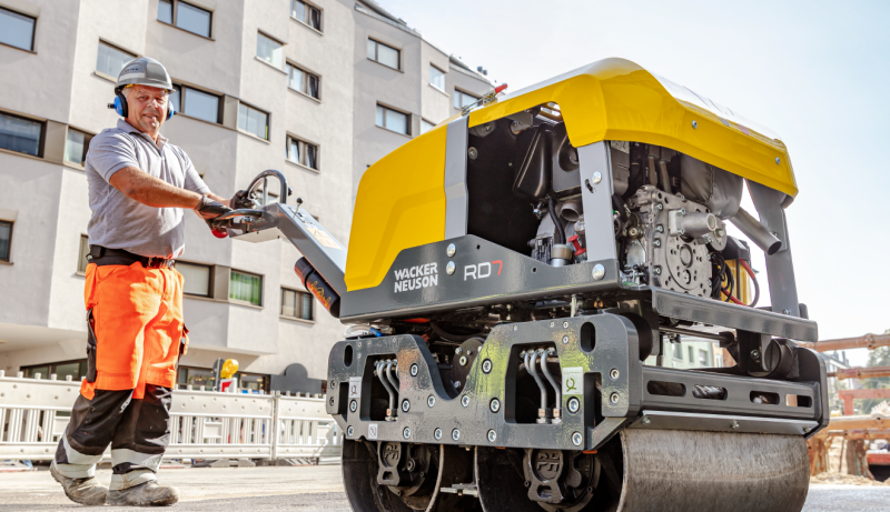 Двухвальцевый каток Wacker Neuson RD7 Yehf LRC