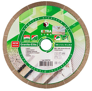 Алмазный диск Diam Granite-Elite ExtraLine 200 мм (10 мм)