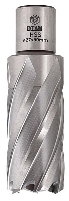 Корончатое сверло DIAM HSS ExtraLine D27 L50