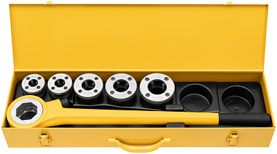 Резьбонарезной клупп Rems Eva Set R ⅜ -½ -¾ -1-1¼''