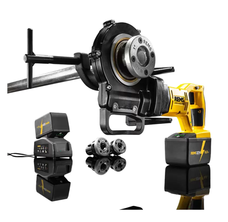 Аккумуляторный резьбонарезной клупп Rems Akku-Аmigo 22V (R ½+¾+1), артикул 