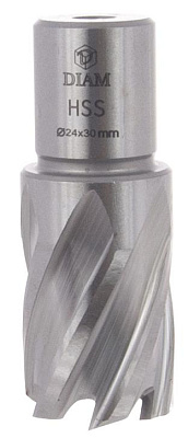 Корончатое сверло DIAM HSS ExtraLine D24 L30