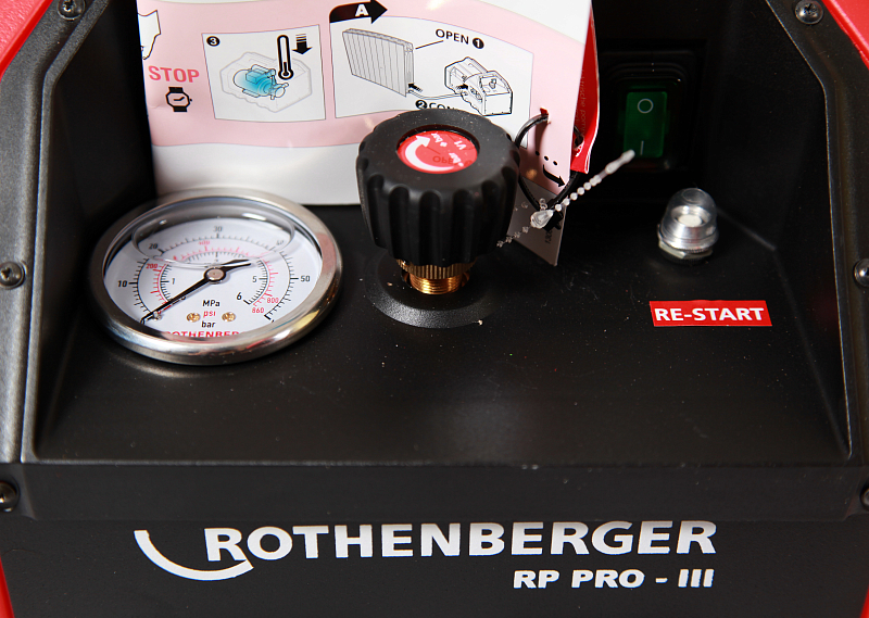 Опрессовочный насос Rothenberger RP PRO III