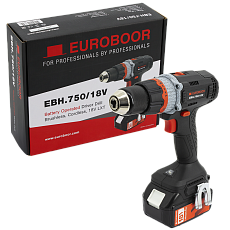Аккумуляторная дрель Euroboor EBH.750/18V