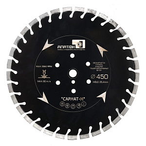 Алмазный диск Alaton Самрат-М 450 мм