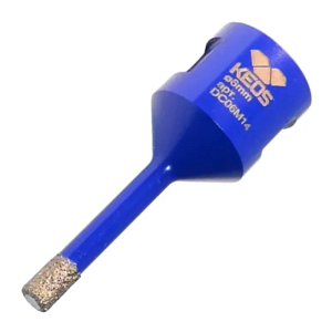 Алмазная коронка по керамограниту KEOS PRO 6 мм M14