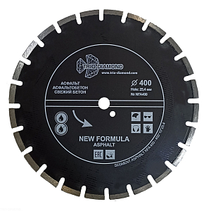 Алмазный диск Trio Diamond New Formula Asphalt 400 мм