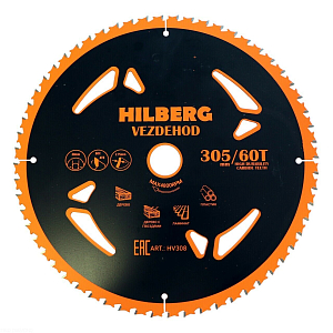 Пильный диск Hilberg Vezdehod 305 мм (30/60T)