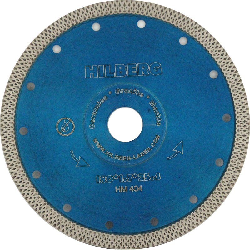 Алмазный диск Hilberg Turbo Ультратонкий X 180 мм