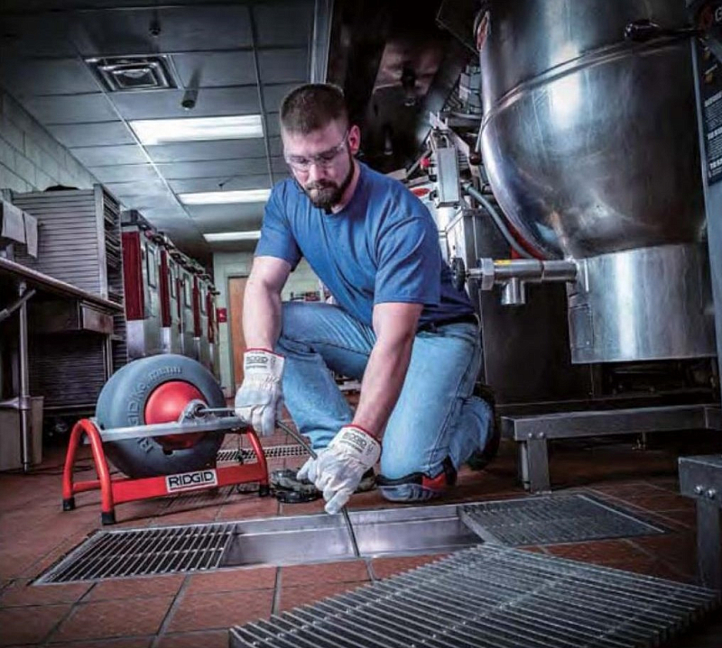 Прочистная машина Ridgid K-3800 с C-32