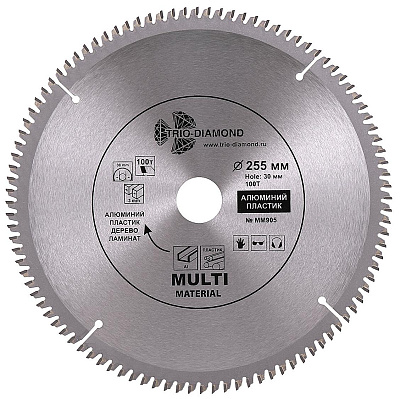 Пильный диск Trio Diamond Multi Material 250 мм (100T)