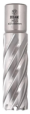 Корончатое сверло DIAM HSS ExtraLine D21 L50