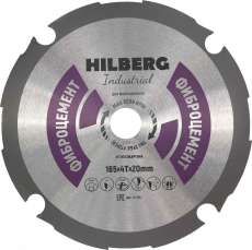 Алмазный диск Hilberg Industrial Фиброцемент 165 мм