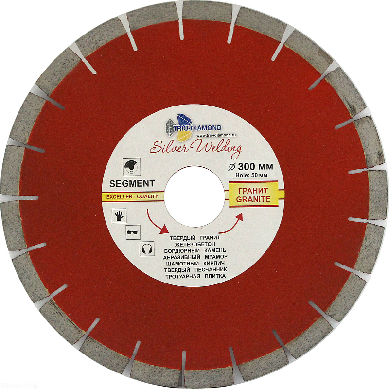 Алмазный диск Trio Diamond Segment Гранит 350 мм