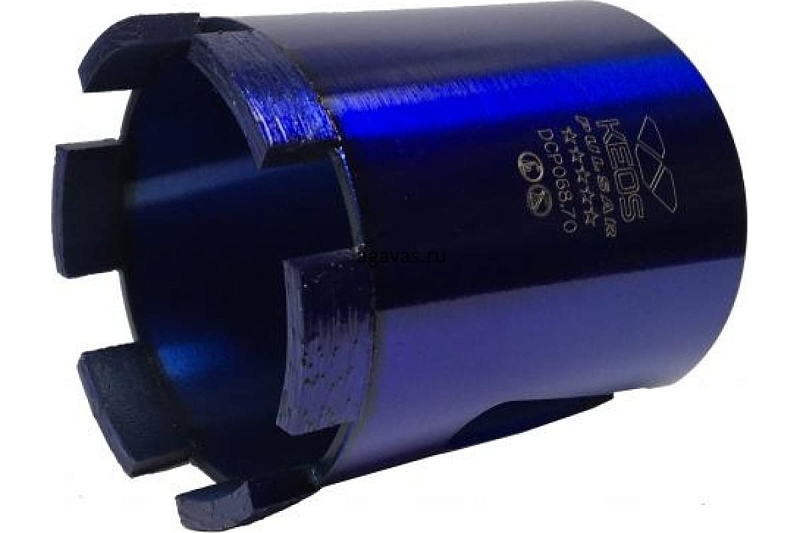 Алмазная коронка по бетону KEOS PULSAR М16 68/70 мм
