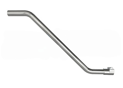 Труба Coynco стальная хромированная с двойным изгибом D38