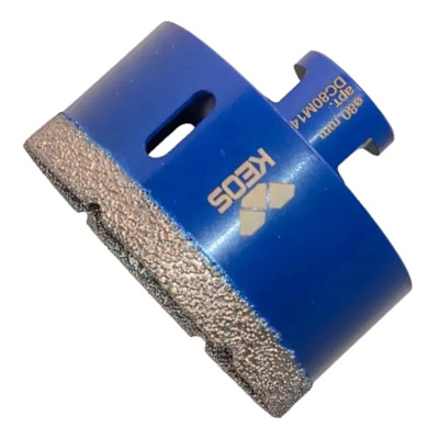 Алмазная коронка по керамограниту KEOS PRO 80 мм M14