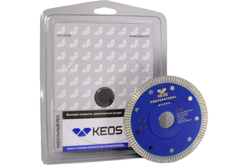 Алмазный диск KEOS Professional X-tile (керамогранит) 115 мм