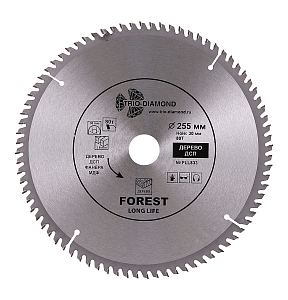 Пильный диск Trio Diamond Forest Long Life 255 мм (80T)