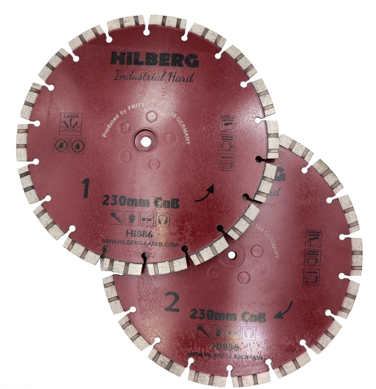 Алмазный диск Hilberg Industrial Hard CnB