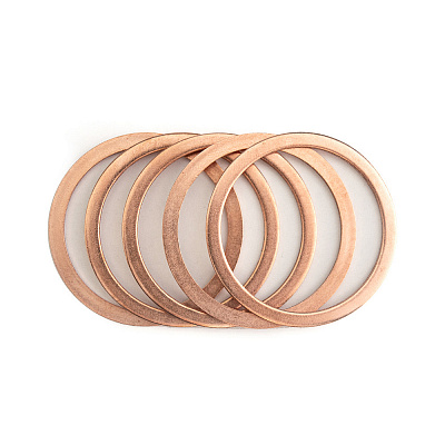 Кольцо медное Diam