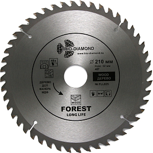 Пильный диск Trio Diamond Forest Long Life 210 мм (48T)