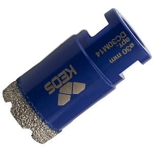 Алмазная коронка по керамограниту KEOS PRO 30 мм M14