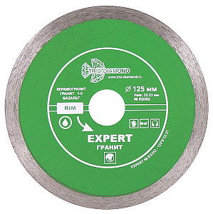 Алмазный диск Trio Diamond Эксперт Гранит Hot press 125 мм