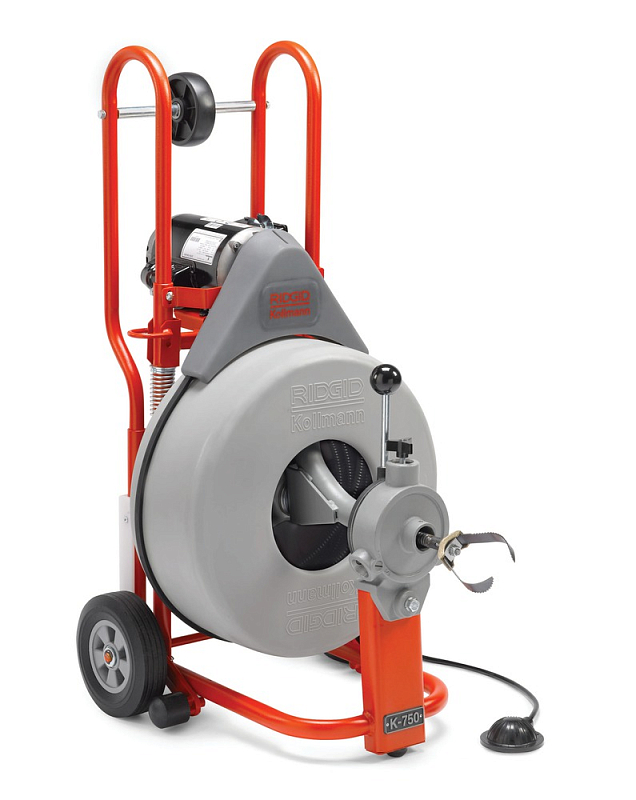 Прочистная машина Ridgid K-750 с C-100