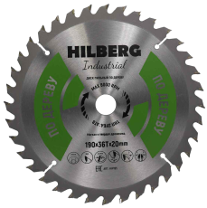 Пильный диск Hilberg Industrial Дерево 190 мм (20/36T)