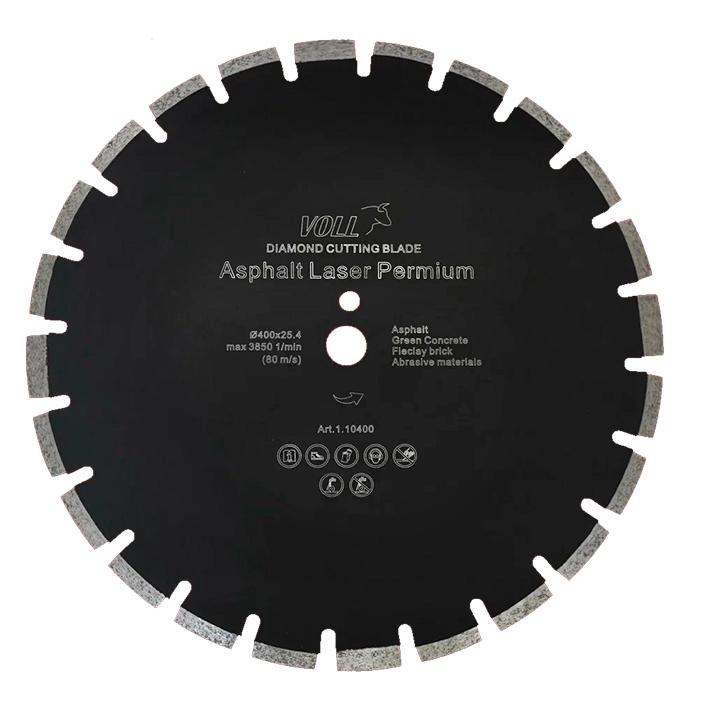 Алмазный диск VOLL Asphalt Laser PREMIUM 400 мм