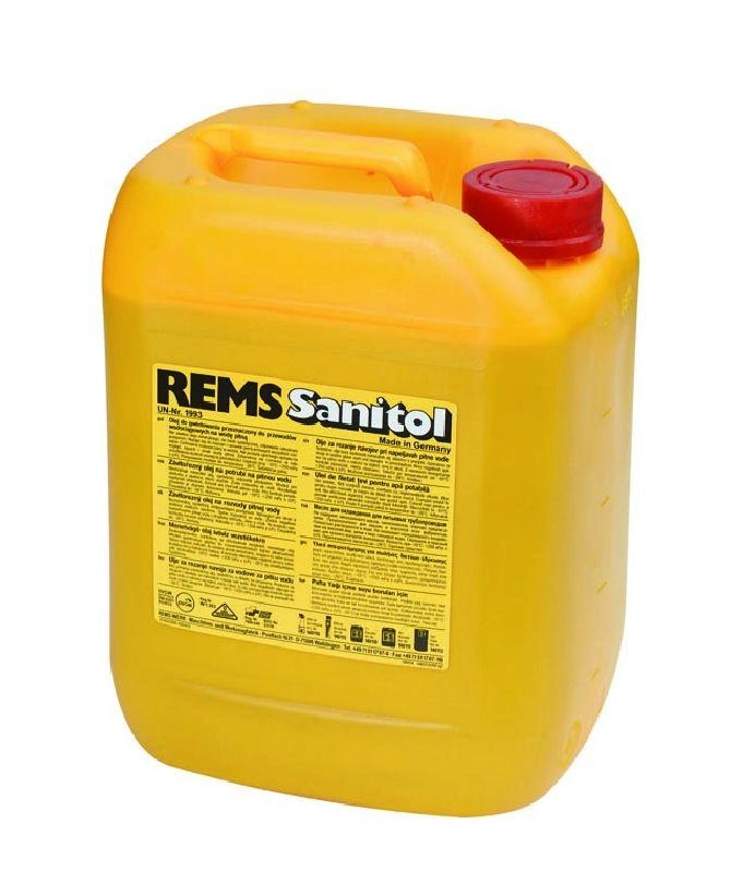 Резьбонарезное масло Rems Sanitol (5 л), артикул 