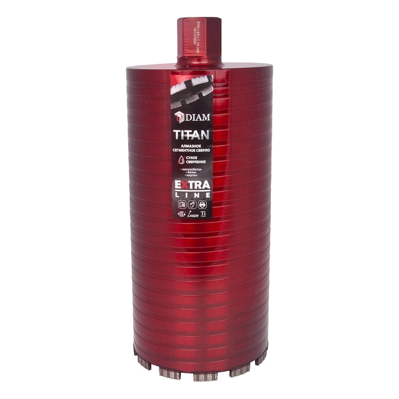 Алмазная коронка DIAM ExtraLine Titan 152/300 мм (сухое сверление)
