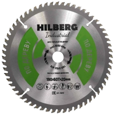 Пильный диск Hilberg Industrial Дерево 190 мм (20/60T)