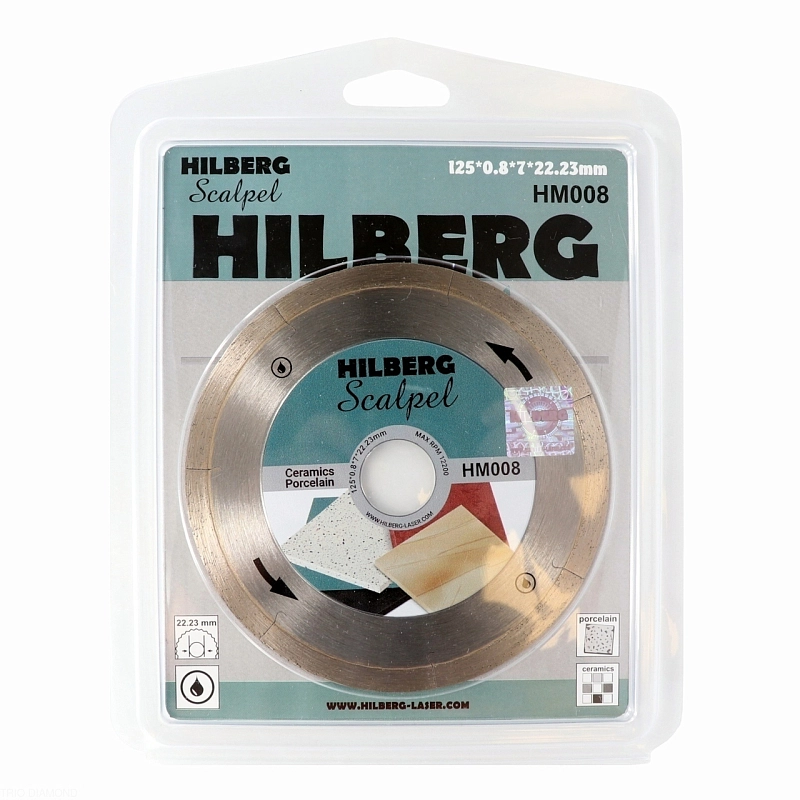 Алмазный диск Hilberg Scalpel 125 мм