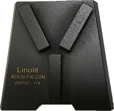 Франкфурт фрезеровальный Linolit Falcon #25/30