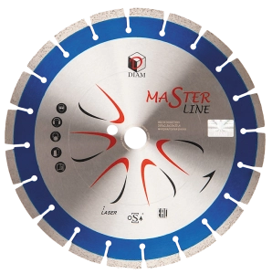 Алмазный диск Diam Железобетон MasterLine 500/90(50) мм