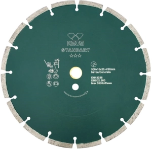 Алмазный диск KEOS Standart сегментный (бетон) 300 мм