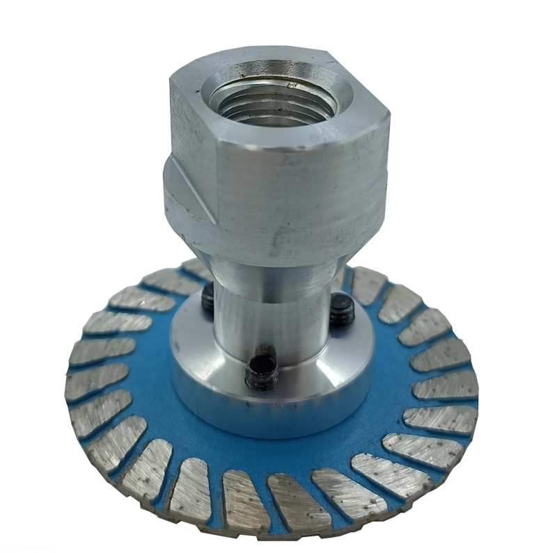 Алмазный диск Trio Diamond Turbo с фланцем M14/50 мм