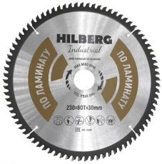 Пильный диск Hilberg Industrial Ламинат 230 мм