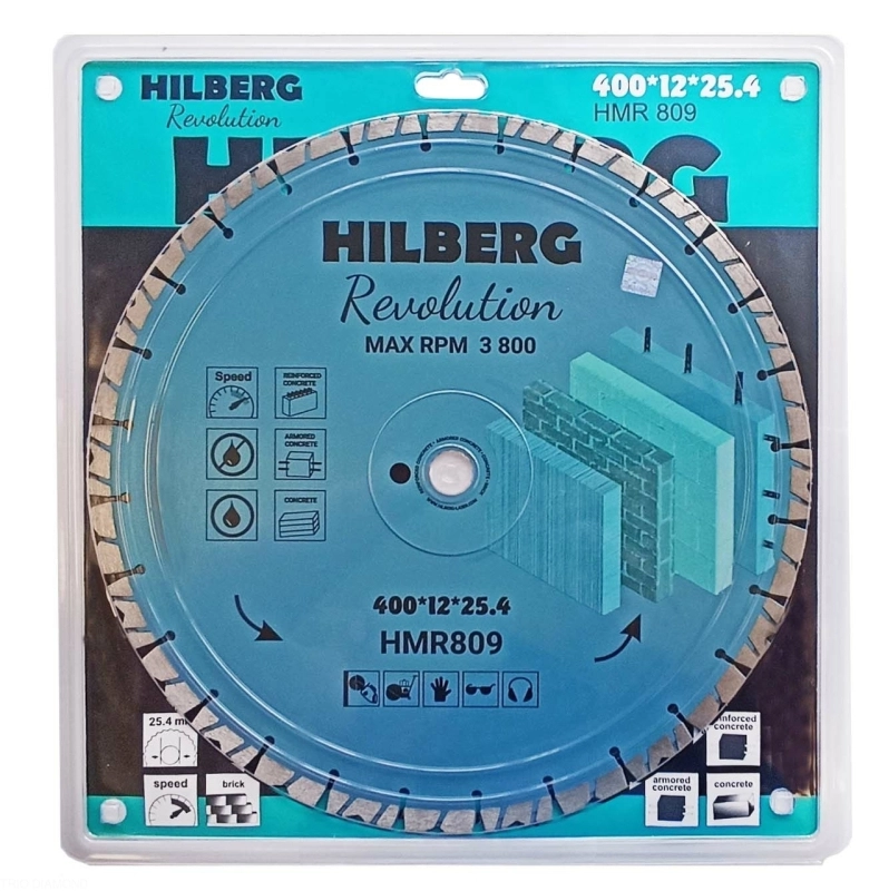Алмазный диск Hilberg Revolution 400 мм