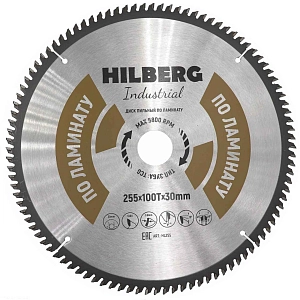 Пильный диск Hilberg Industrial Ламинат 255 мм