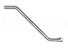 Труба Coynco стальная хромированная с двойным изгибом D38