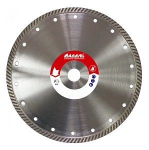 Алмазный диск Адель Turbo с фланцем TH/AG-M14 230 мм