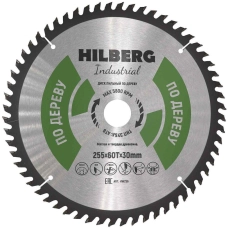 Пильный диск Hilberg Industrial Дерево 255 мм (30/60T)