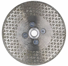 Алмазный диск Hilberg Super Ceramic Flange 125 мм